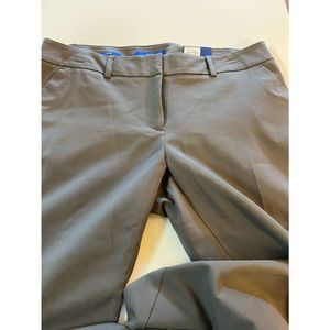 Woman’s gray straight leg casual pants 14 petite